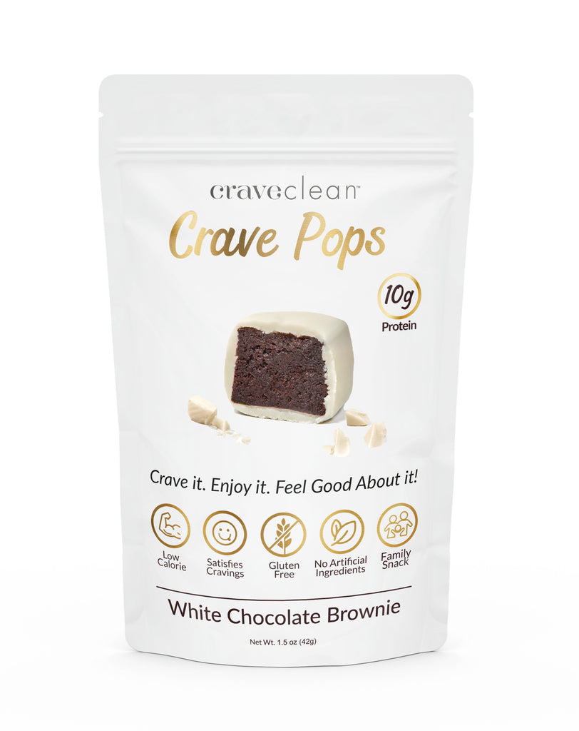 CraveClean snacks made with natural ingredients, high in protein, gluten-free, and slightly sweet for a healthy eating experience.