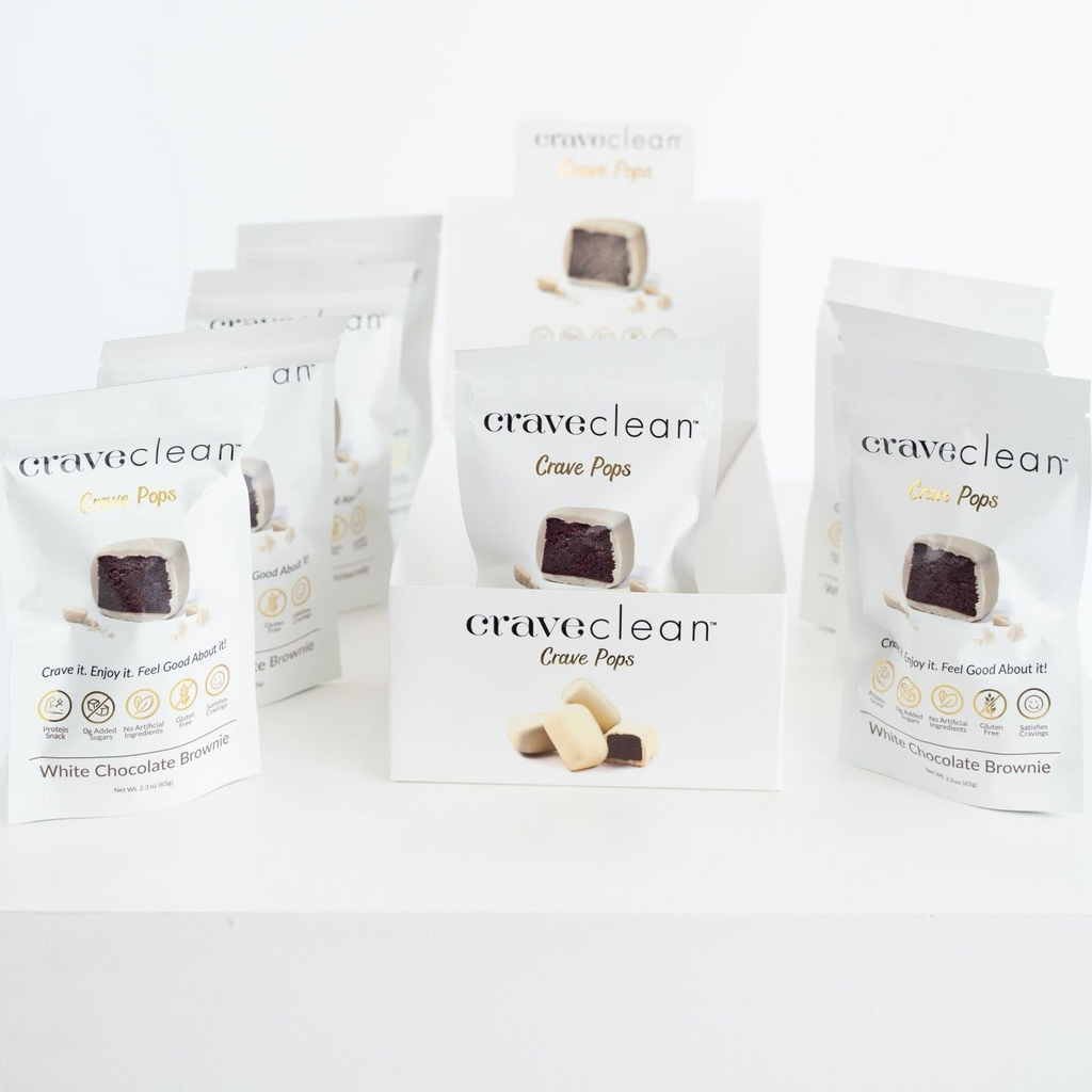 1 Box White Chocolate Crave Pops - 8 Bags