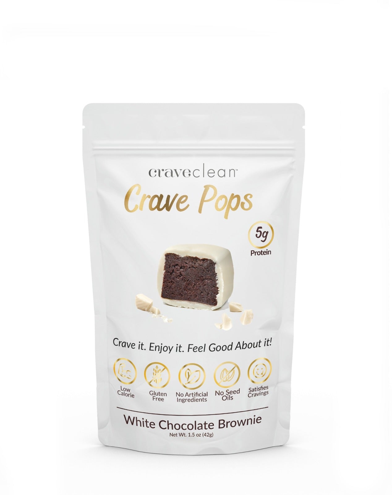 Protein Crave Pops- 3 Pop bag- 8 Bag case