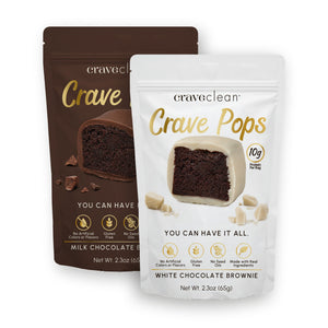 Half & Half (4 Milk Chocolate Brownie + 4 White Chocolate Brownie)